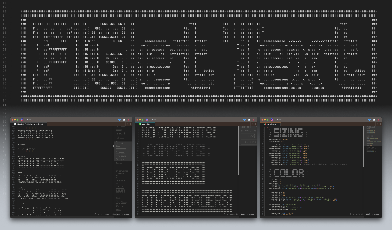 FIGlet Text